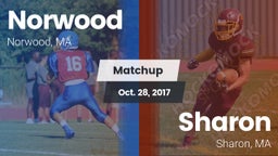 Matchup: Norwood  vs. Sharon  2017