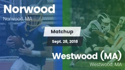 Matchup: Norwood  vs. Westwood (MA)  2018