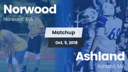 Matchup: Norwood  vs. Ashland  2018