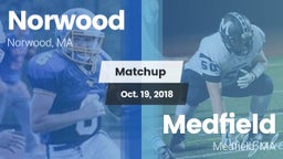 Matchup: Norwood  vs. Medfield  2018