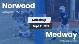 Matchup: Norwood  vs. Medway  2019