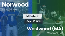 Matchup: Norwood  vs. Westwood (MA)  2019