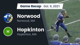 Recap: Norwood  vs. Hopkinton  2021