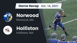 Recap: Norwood  vs. Holliston  2021