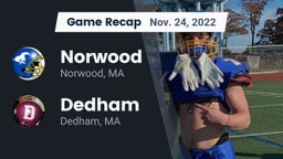 Recap: Norwood  vs. Dedham  2022