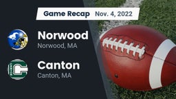Recap: Norwood  vs. Canton   2022