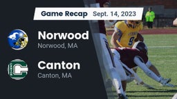 Recap: Norwood  vs. Canton   2023