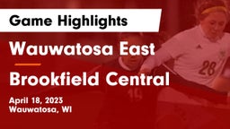 Wauwatosa East  vs Brookfield Central  Game Highlights - April 18, 2023