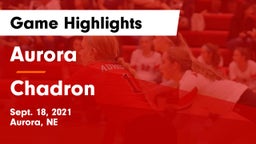 Aurora  vs Chadron  Game Highlights - Sept. 18, 2021