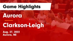 Aurora  vs Clarkson-Leigh  Game Highlights - Aug. 27, 2022