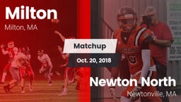 Matchup: Milton  vs. Newton North  2018