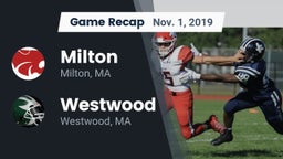 Recap: Milton  vs. Westwood  2019