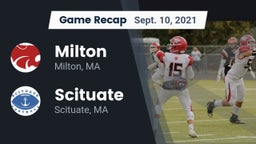 Recap: Milton  vs. Scituate  2021