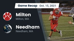Recap: Milton  vs. Needham  2021