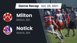 Recap: Milton  vs. Natick  2021