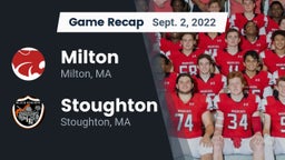 Recap: Milton  vs. Stoughton  2022