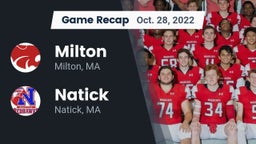 Recap: Milton  vs. Natick  2022