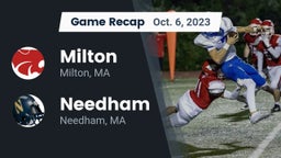 Recap: Milton  vs. Needham  2023