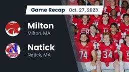 Recap: Milton  vs. Natick  2023