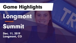 Longmont  vs Summit  Game Highlights - Dec. 11, 2019