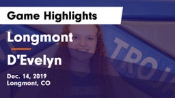 Longmont  vs D'Evelyn  Game Highlights - Dec. 14, 2019