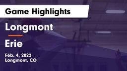 Longmont  vs Erie  Game Highlights - Feb. 4, 2022