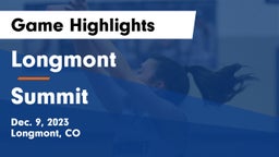 Longmont  vs Summit  Game Highlights - Dec. 9, 2023