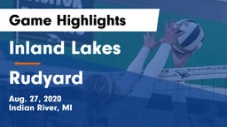 Inland Lakes  vs Rudyard Game Highlights - Aug. 27, 2020