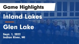 Inland Lakes  vs Glen Lake   Game Highlights - Sept. 1, 2022