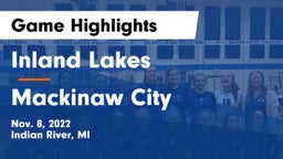 Inland Lakes  vs Mackinaw City Game Highlights - Nov. 8, 2022