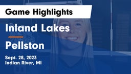 Inland Lakes  vs Pellston  Game Highlights - Sept. 28, 2023