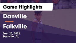 Danville  vs Falkville  Game Highlights - Jan. 20, 2022