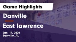 Danville  vs East lawrence Game Highlights - Jan. 14, 2020