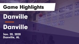 Danville  vs Danville  Game Highlights - Jan. 20, 2020