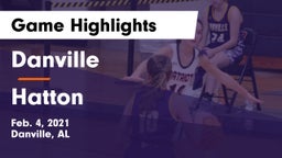 Danville  vs Hatton  Game Highlights - Feb. 4, 2021