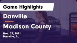 Danville  vs Madison County  Game Highlights - Nov. 23, 2021