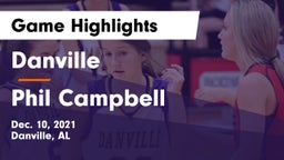 Danville  vs Phil Campbell  Game Highlights - Dec. 10, 2021