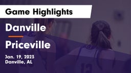Danville  vs Priceville  Game Highlights - Jan. 19, 2023