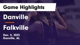 Danville  vs Falkville  Game Highlights - Dec. 5, 2023