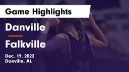 Danville  vs Falkville  Game Highlights - Dec. 19, 2023