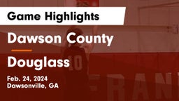 Dawson County  vs Douglass  Game Highlights - Feb. 24, 2024