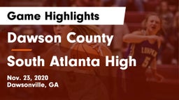 Dawson County  vs South Atlanta High  Game Highlights - Nov. 23, 2020