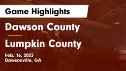 Dawson County  vs Lumpkin County  Game Highlights - Feb. 16, 2023