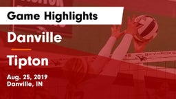 Danville  vs Tipton   Game Highlights - Aug. 25, 2019