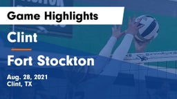 Clint  vs Fort Stockton Game Highlights - Aug. 28, 2021