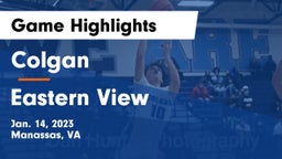 Colgan  vs Eastern View  Game Highlights - Jan. 14, 2023