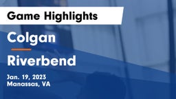 Colgan  vs Riverbend  Game Highlights - Jan. 19, 2023
