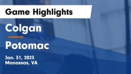 Colgan  vs Potomac  Game Highlights - Jan. 31, 2023