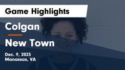 Colgan  vs New Town  Game Highlights - Dec. 9, 2023