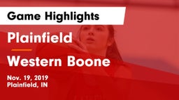 Plainfield  vs Western Boone  Game Highlights - Nov. 19, 2019